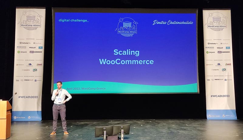 scaling woocommerce at WordCamp Athens 2022
